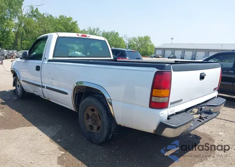 2001 GMC Sierra 1500 Sl из США, поврежденный, VIN 1GTEC14V01Z246472